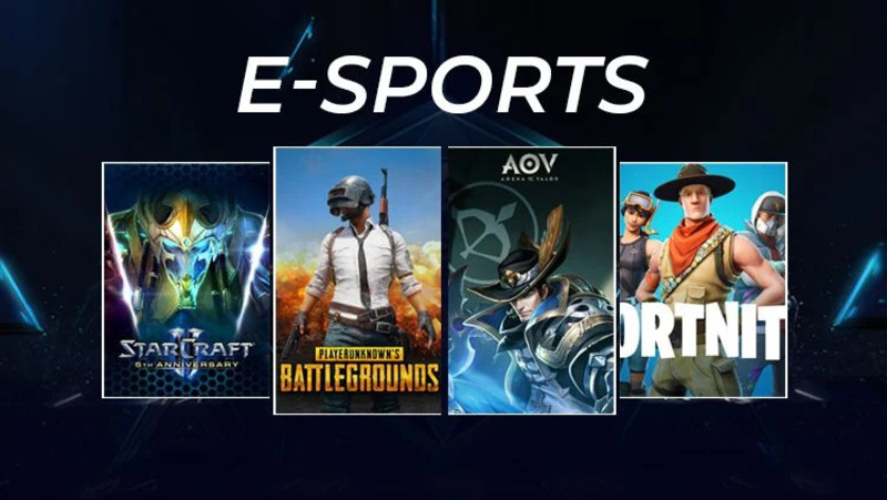 Đa dạng các trò chơi hấp dẫn tại sảnh E-sports của W88